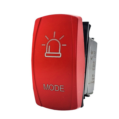 RUNCCI-YUN 1Gang 12V Pannello Interruttore, Pannello Interruttore A Bilanciere 5 Pin On Off Toggle Interruttori Luce Rosso Pannello Impermeabile Per 12V/24V Marine Boat RV Truck Car ATV - Foto 8