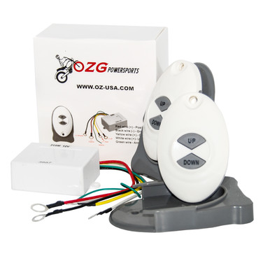 Telecomando Wireless Per Verricello Ancora 12V - Switch Impermeabile Per Barche E Marine