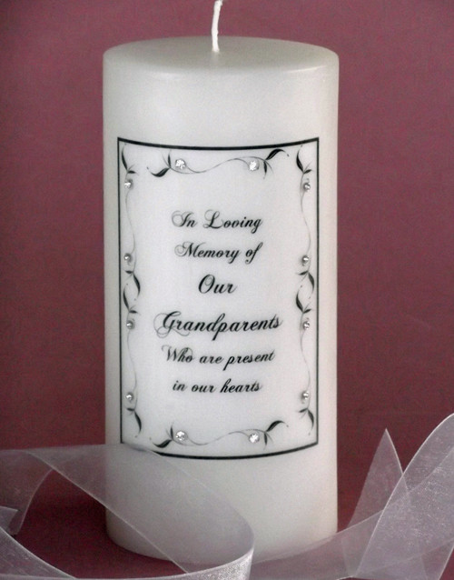 Border Leaf Memorial Candles