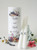 Pansy Wedding Unity Candle Set