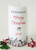 Personalized Christmas Village 3x6 Christmas Candle - Customized Christmas Candles