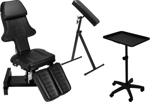 Hydraulic InkBed™ Complete Tattoo Package (BLK) Hydraulic InkBed™ Complete Tattoo Package (BLK)