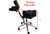 InkStool™ Patented Ergonomic Artist Chair Stool and Straddle Seat with Back Support (BLK) InkStool™ Patented Ergonomic Artist Chair Stool and Straddle Seat with Back Support (BLK)