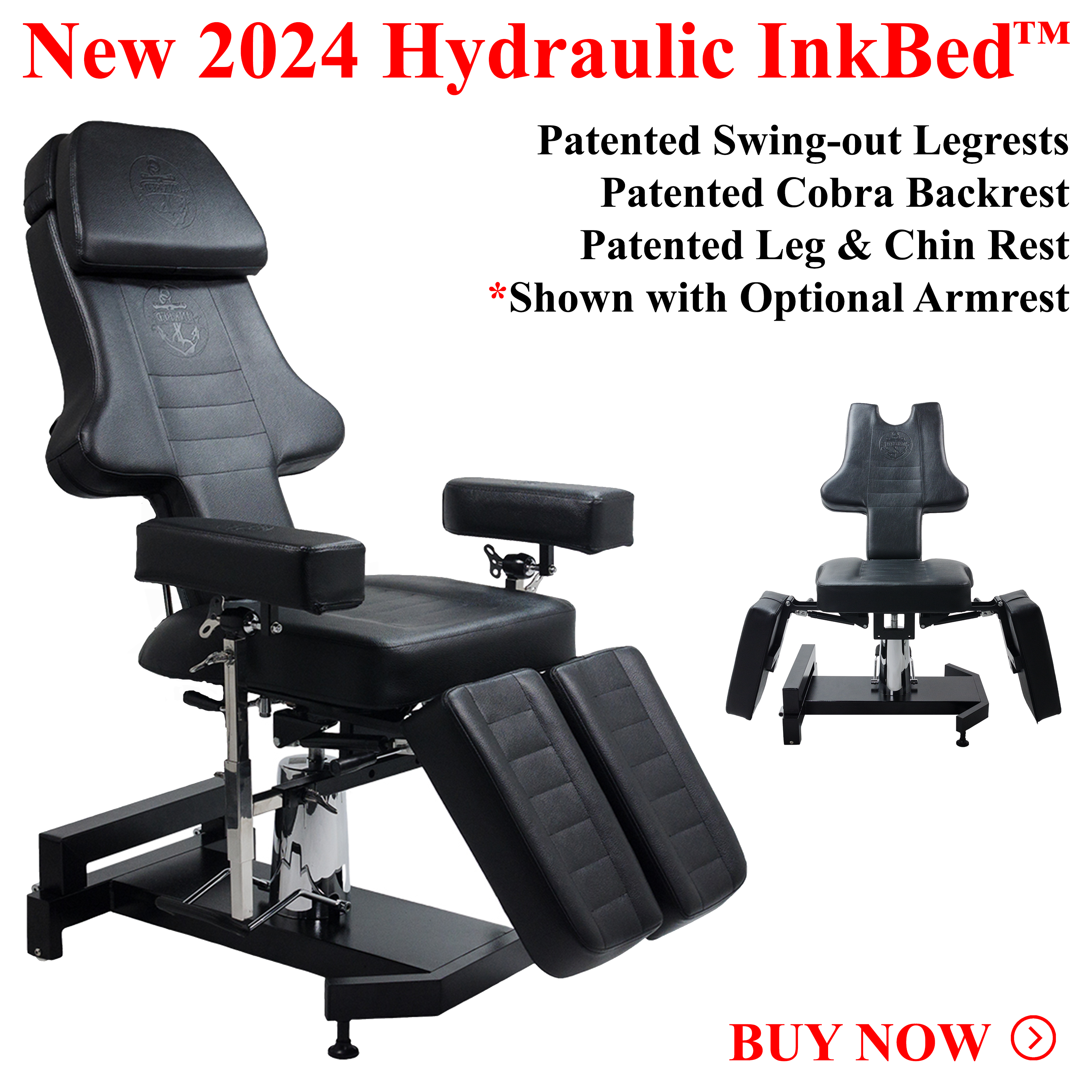 Elite Hydraulic Pro Tattoo chair/bed | Salon Furniture Toronto Canada USF