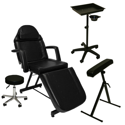 InkBed Tattoo Package Massage Chair Table Arm Bar Bed Tray Studio Salon Spa  Equipment : Amazon.in: Home & Kitchen