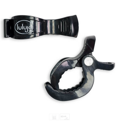 Black Stroller Clips