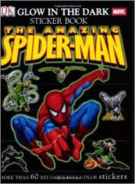 Sticker Book Spiderman Glow in the Dark