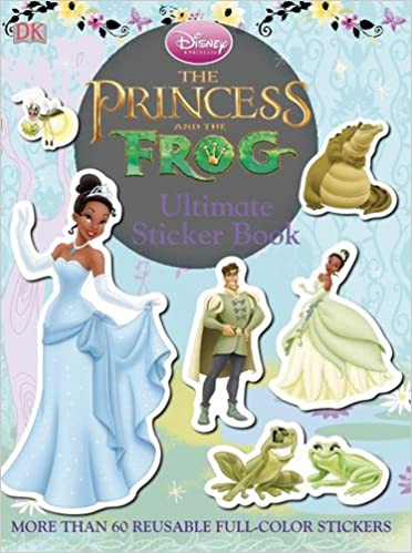 Sticker Book The Princess and the Frog