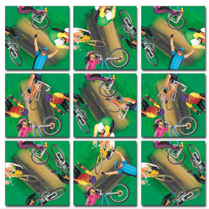 Cycling Scramble Squares