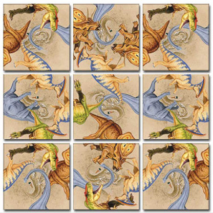 Diggin Dinos Scramble Squares