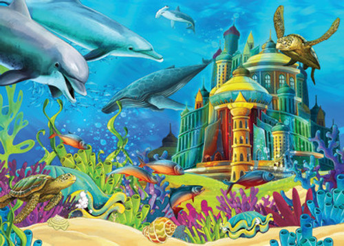 The Underwater Castle Jigsaw Puzzle - 150 piece