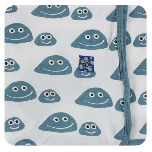 Swaddling Blanket in Natural Pet Rock