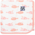 Print Swaddling Blanket in Girl Cowfish