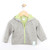 Grey French Terry Knit Jacket 