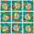 Dragon Flies Scramble Squares