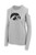 Elaina Raw Edge Hoodie - Iowa, Iowa State, UNI