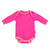 Solid Long Sleeve One Piece in Calypso with Strawberry Milk