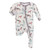 Print Footie with Zipper in Natural Canine First Responders