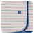 Print Swaddling Blanket in Everyday Heroes Multi Stripe