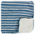 Print Sherpa-Lined Toddler Blanket in Fishing Stripe