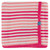 Print Knitted Stroller Blanket in Forest Fruit Stripe