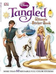 Sticker Book Tangled