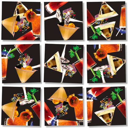 Cocktails Scramble Squares