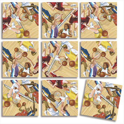 Hoops  Scramble Squares
