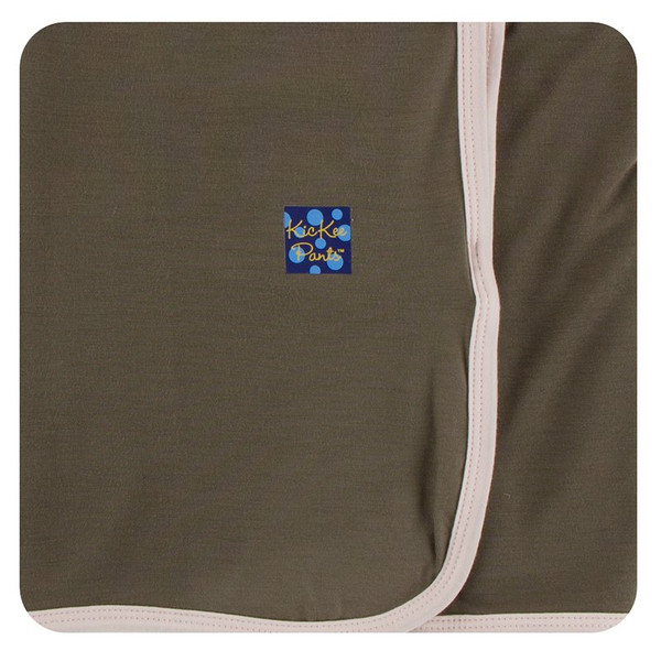 Swaddling Blanket in Falcon with Macaroon