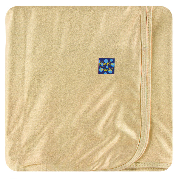 Solid Swaddling Blanket in Rich Gold