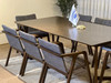 ميز طعام 8 كراسي 1015 - 8034 رصاصي