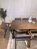 ميز طعام 8 كراسي 1015 - 8034 رصاصي