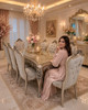 ميز طعام 8 كراسي شهرزاد