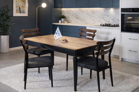 ms420 ميز طعام 4 كراسي انتيك