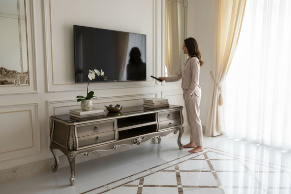 ميز تلفزيون مصري جراند فضي