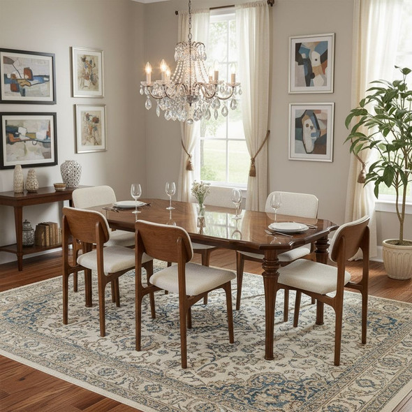 ميز طعام 6 كراسي نورا كود 97