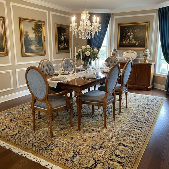 ميز طعام 6 كراسي كابرس كود 4