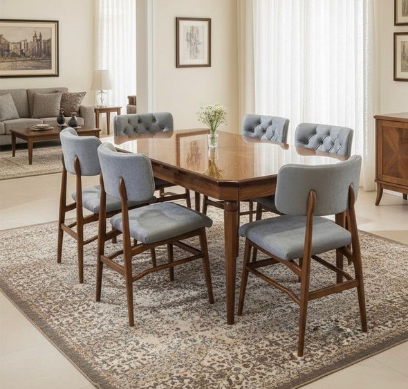 ميز طعام 6 كراسي اريكا كود 14