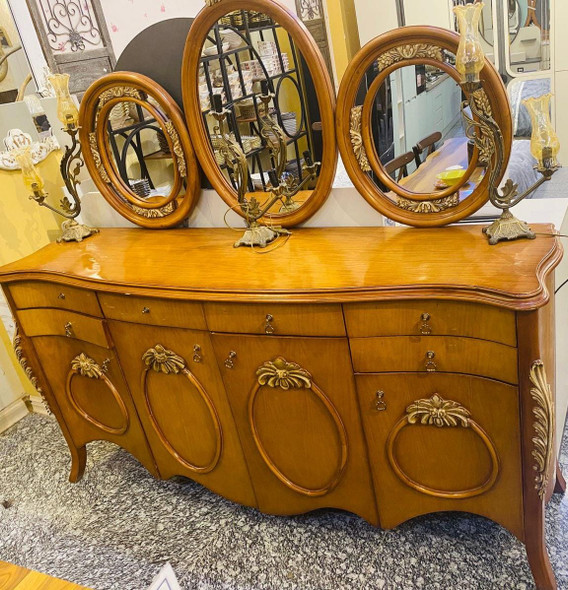 كنسول مصري خشب زان ( تصفية)