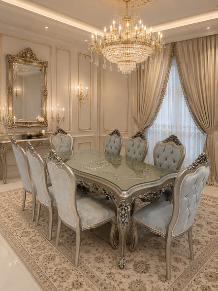 ميز طعام 8 كراسي شهرزاد