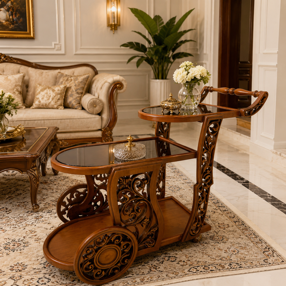 عربة تقديم طعام حلا