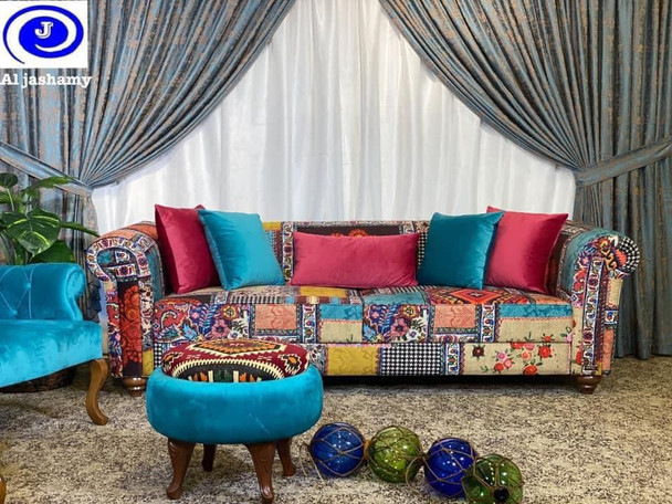 طخم تركي فارفيلا مشجر8 مقاعد