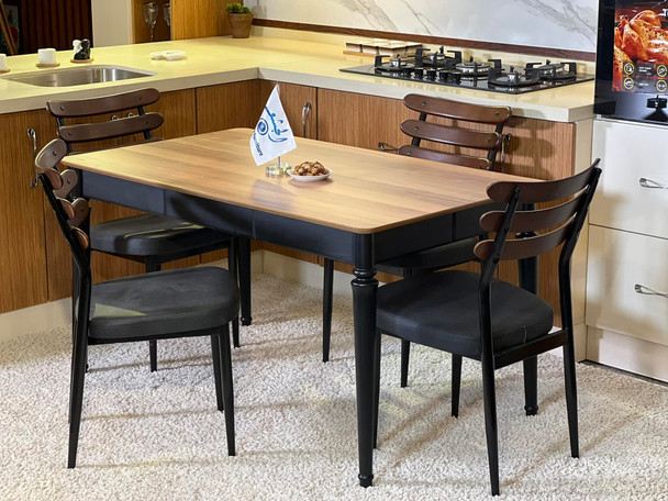 ms420 ميز طعام 4 كراسي انتيك