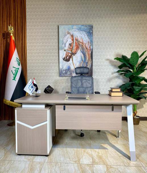 ميز مكتب قياس 180 سم  الموديل  SW18-018 C