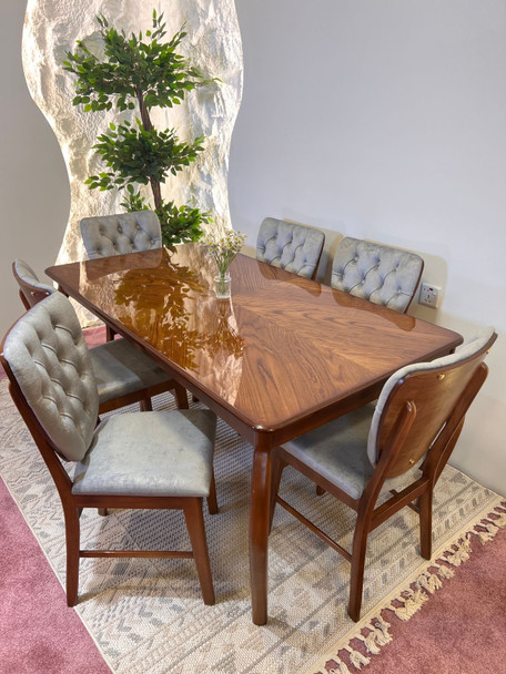 ميز طعام 6 كراسي زينر كود 13