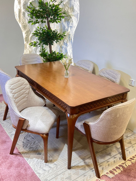 ميز طعام 6 كراسي كيان كود 54