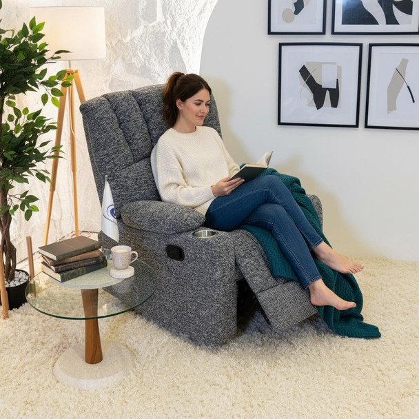 كرسي استراحة ايتم 8065 هزاز و دوار