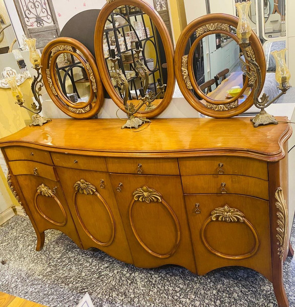 كنسول مصري خشب زان ( تصفية)