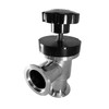 NW40 Right Angle Manual Valve Stainless Steel