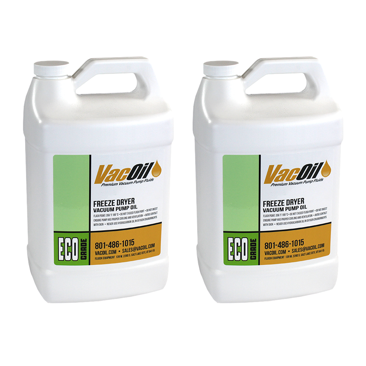 VacOil® ECO - Freeze Dryer Vacuum Pump Oil 2/1 Gallons